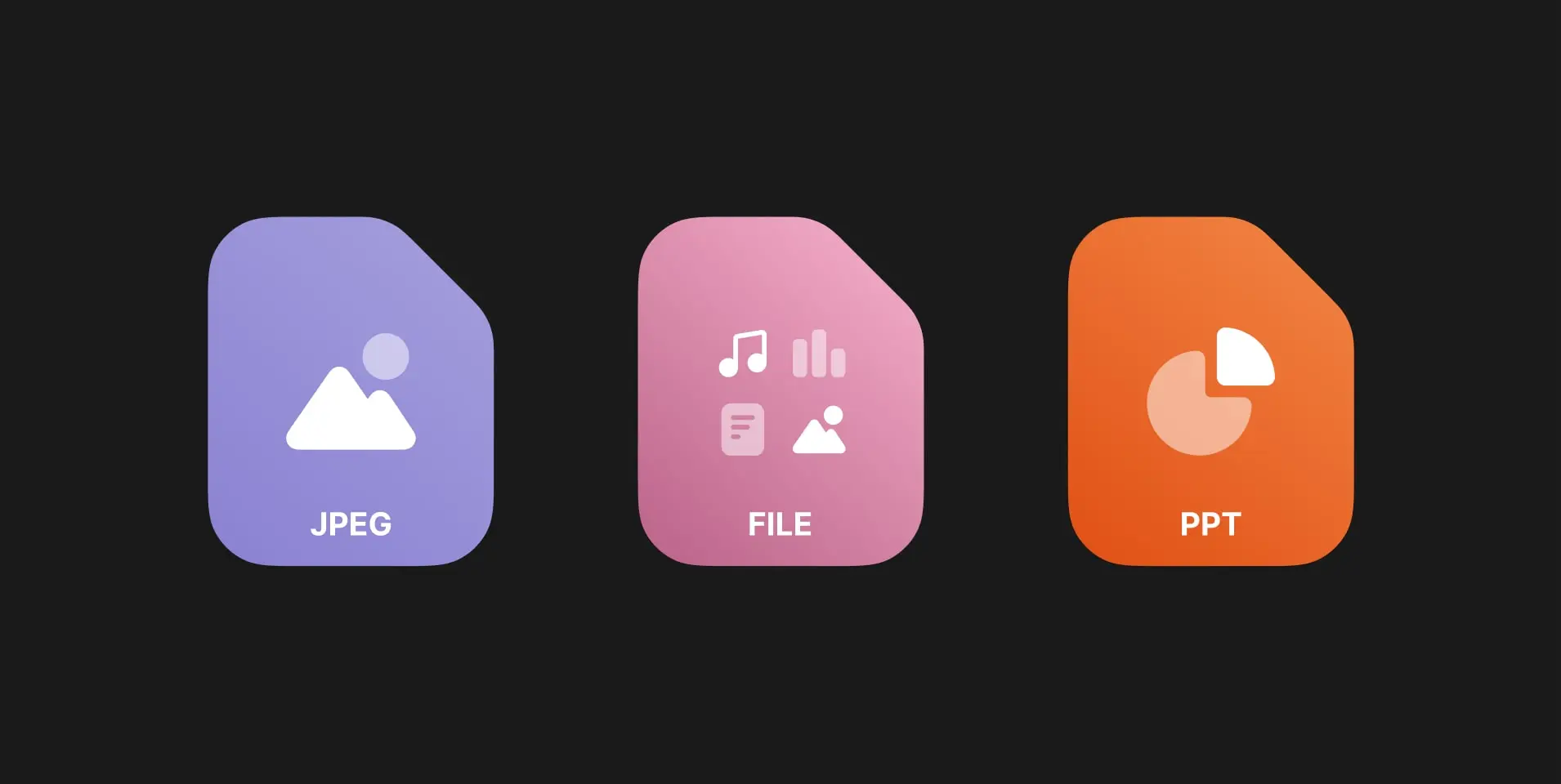 file icons